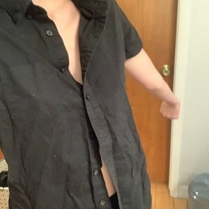 dickies button up with collar